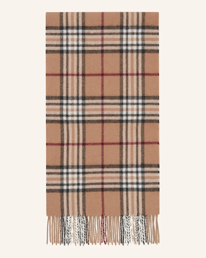 Strokesman's Cashmere-Schal beige Camel