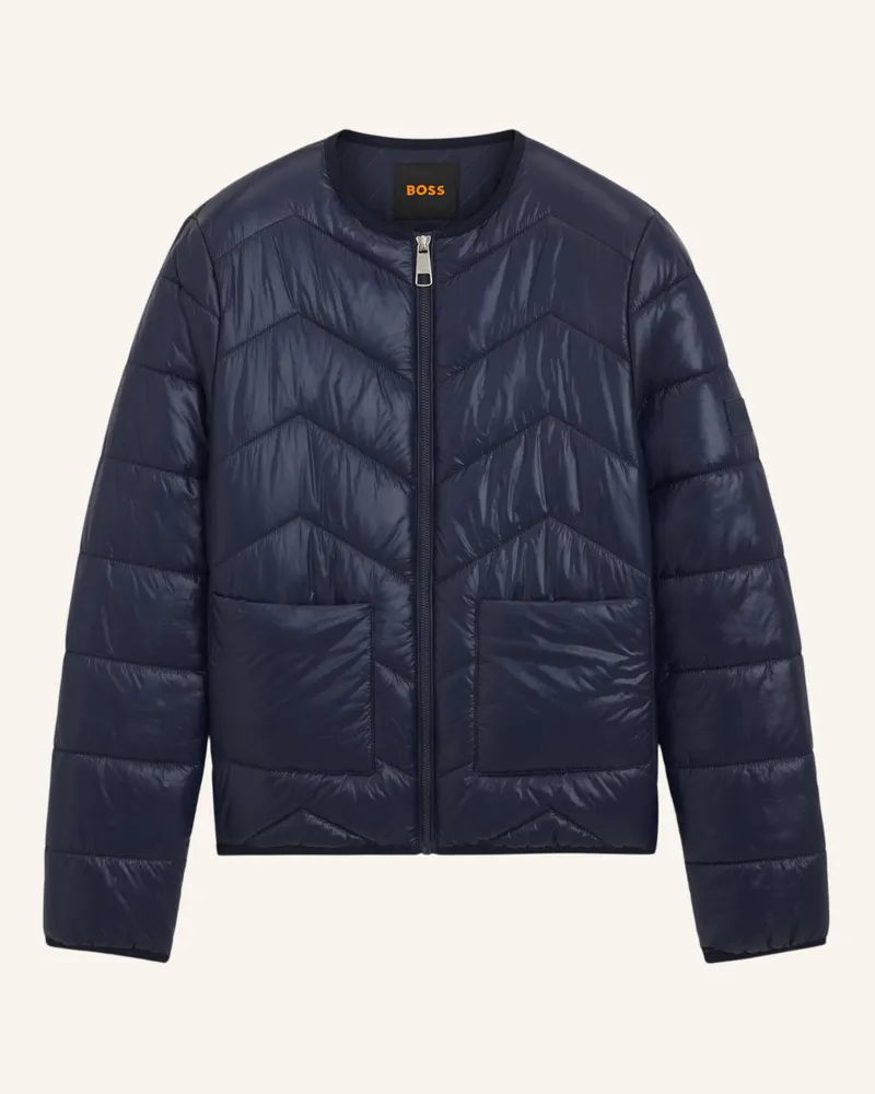 HUGO BOSS Casual Jacke C_PALATTI Regular Fit Dunkelblau
