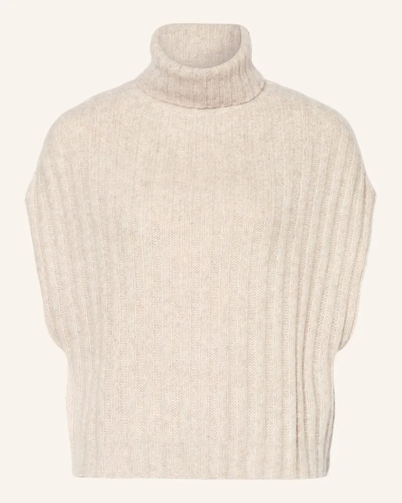 ALLUDE Cashmere-Pullunder Creme