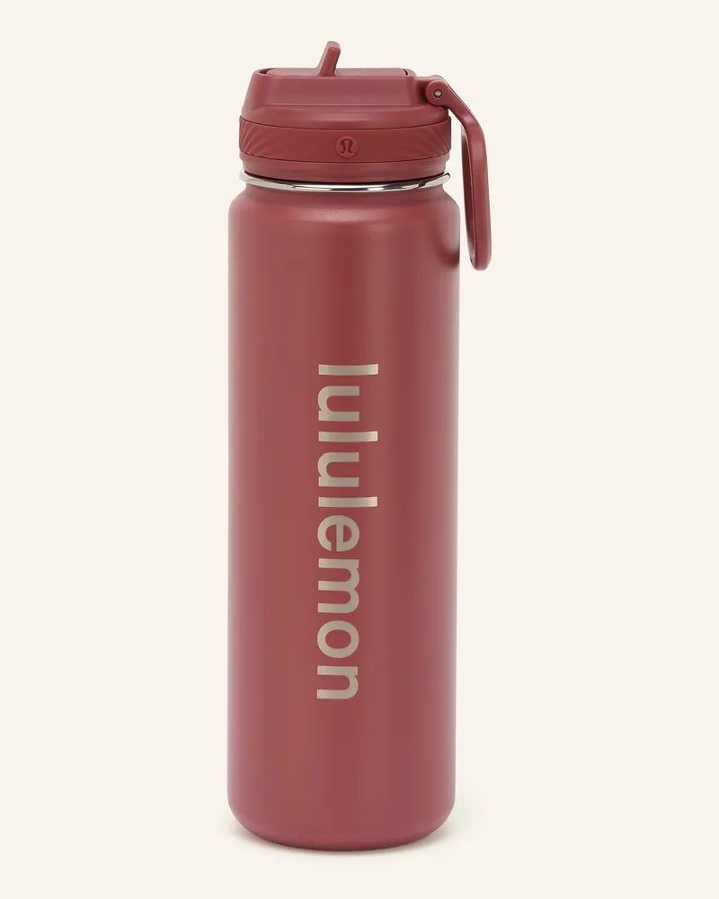 LULULEMON Thermobecher BACK TO LIFE Dunkelrot