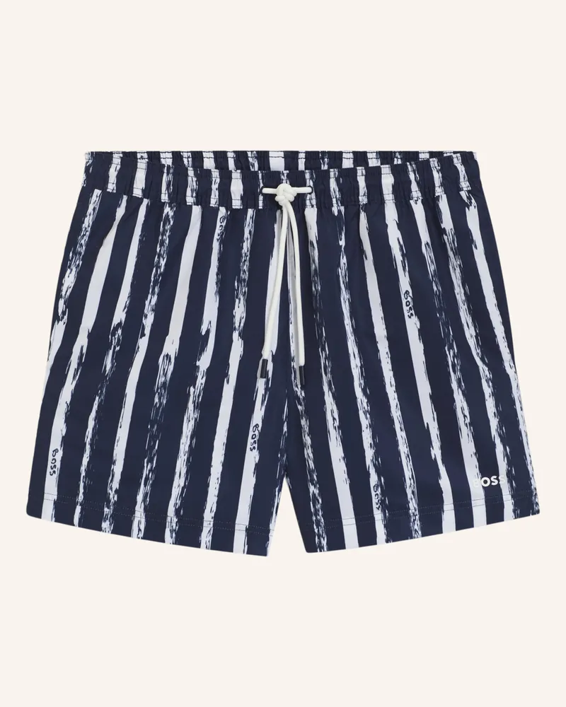 HUGO BOSS Badeshort DISCUS Dunkelblau