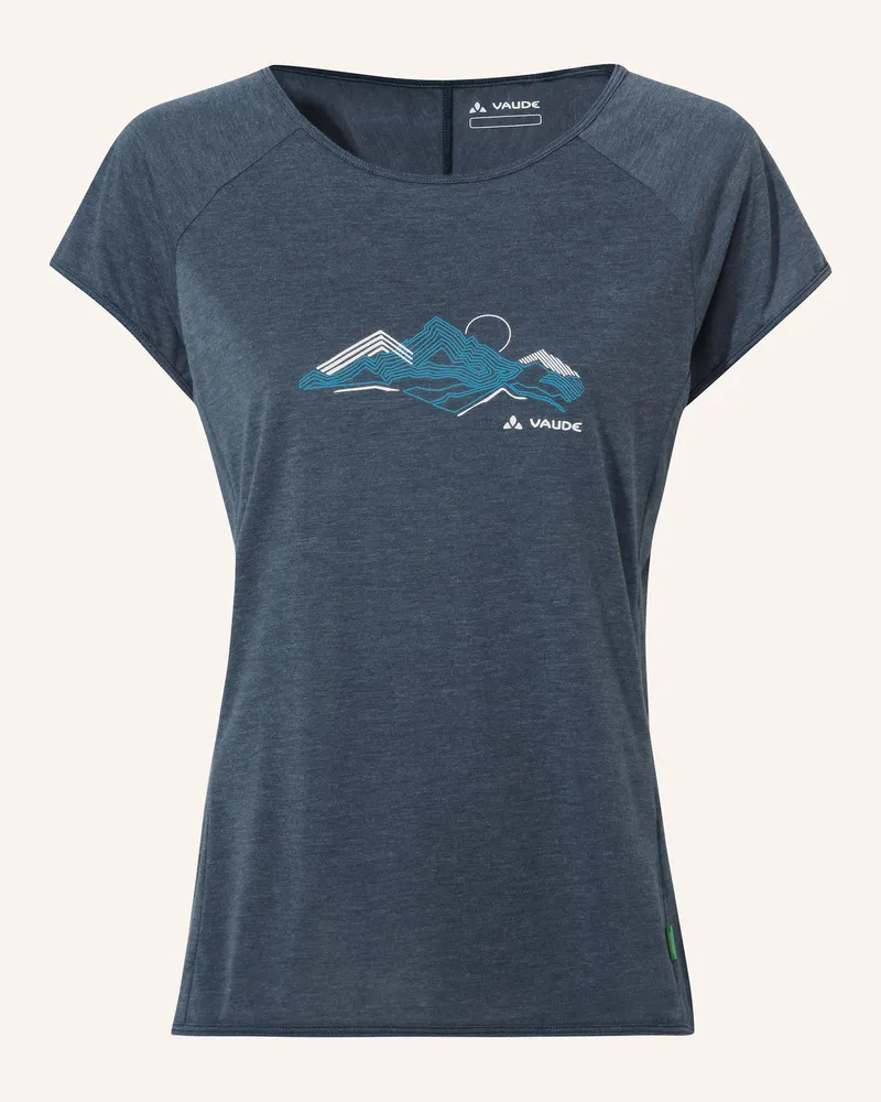 Vaude T-Shirt Tekoa Ii blau Blau