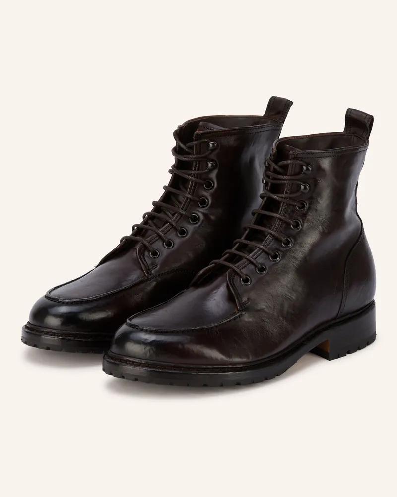 Cordwainer Schnürrboots braun Dunkelbraun