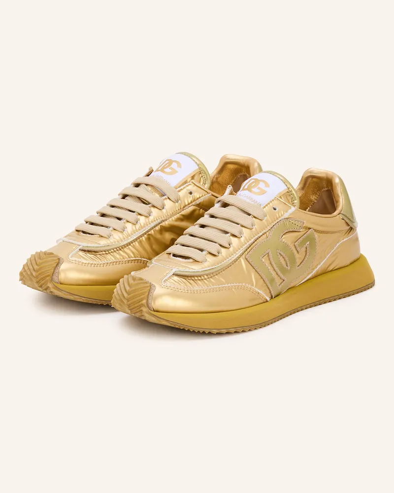 Dolce & Gabbana Sneaker DG CUSHION Gold
