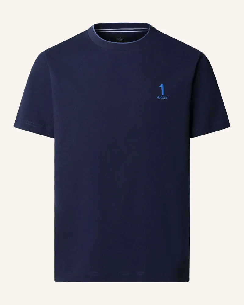 Hackett T-Shirt Heritage Nbr Tee blau Blau