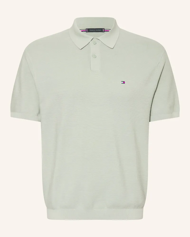 Tommy Hilfiger Piqué-Poloshirt gruen Hellgrün