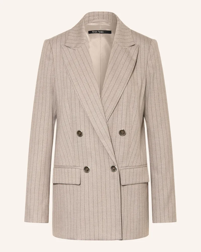 MARC AUREL Blazer beige Hellgrau