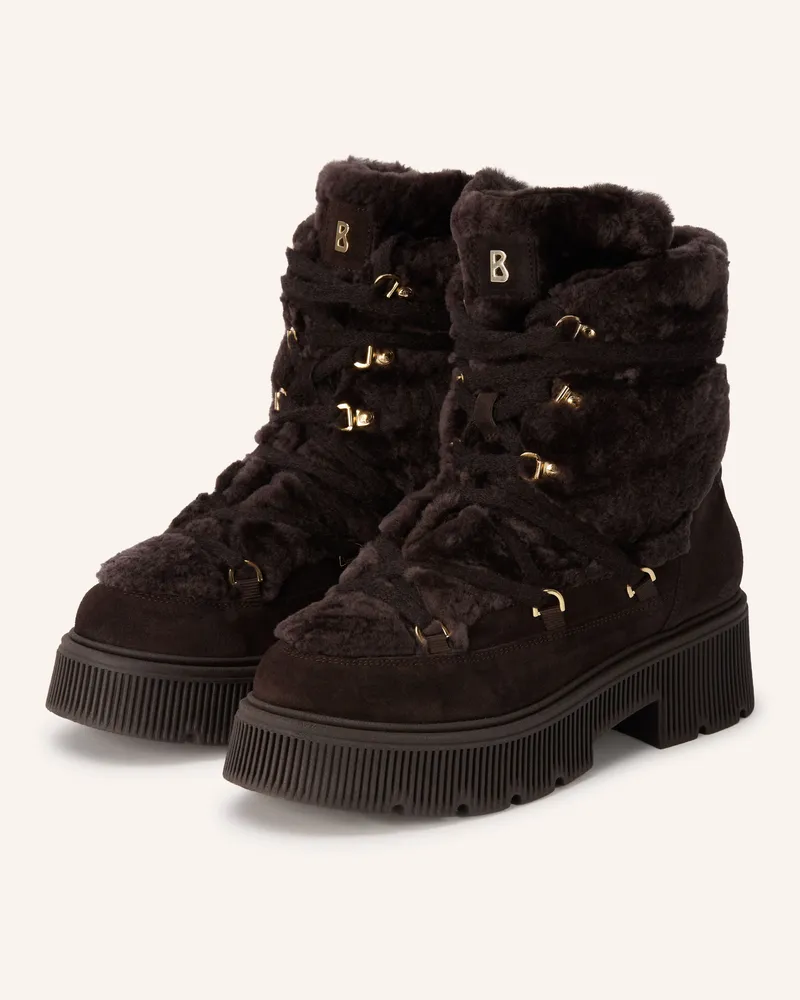 Bogner Schnürboots Turin 9 braun Dunkelbraun