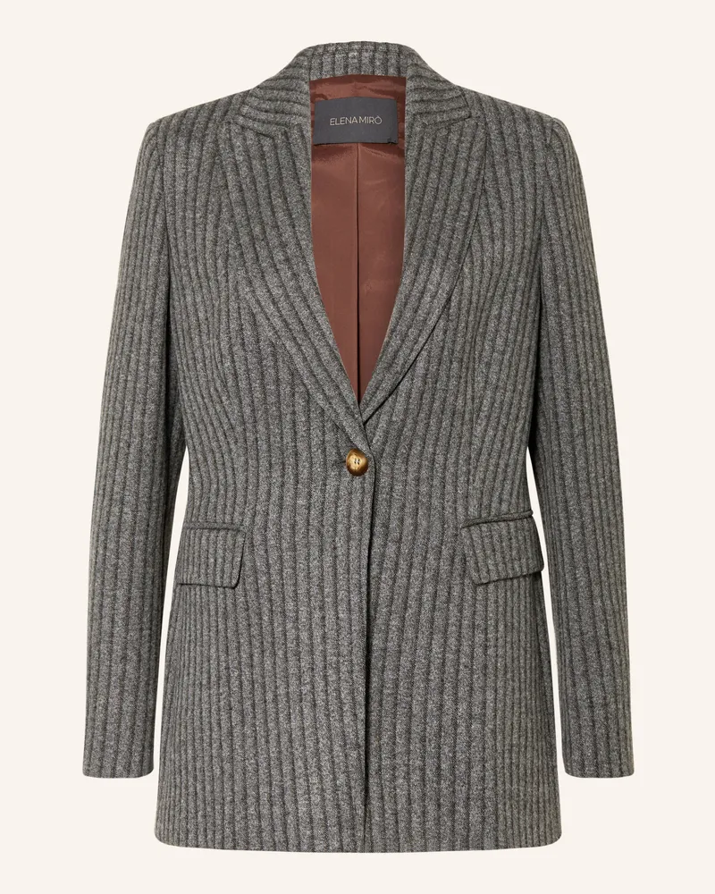 Elena Mirò Jerseyblazer grau Grau