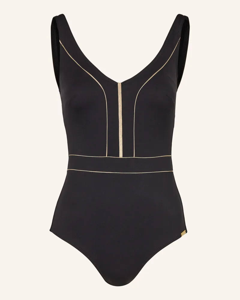 Charmline Shape-Badeanzug BODY POWER Schwarz