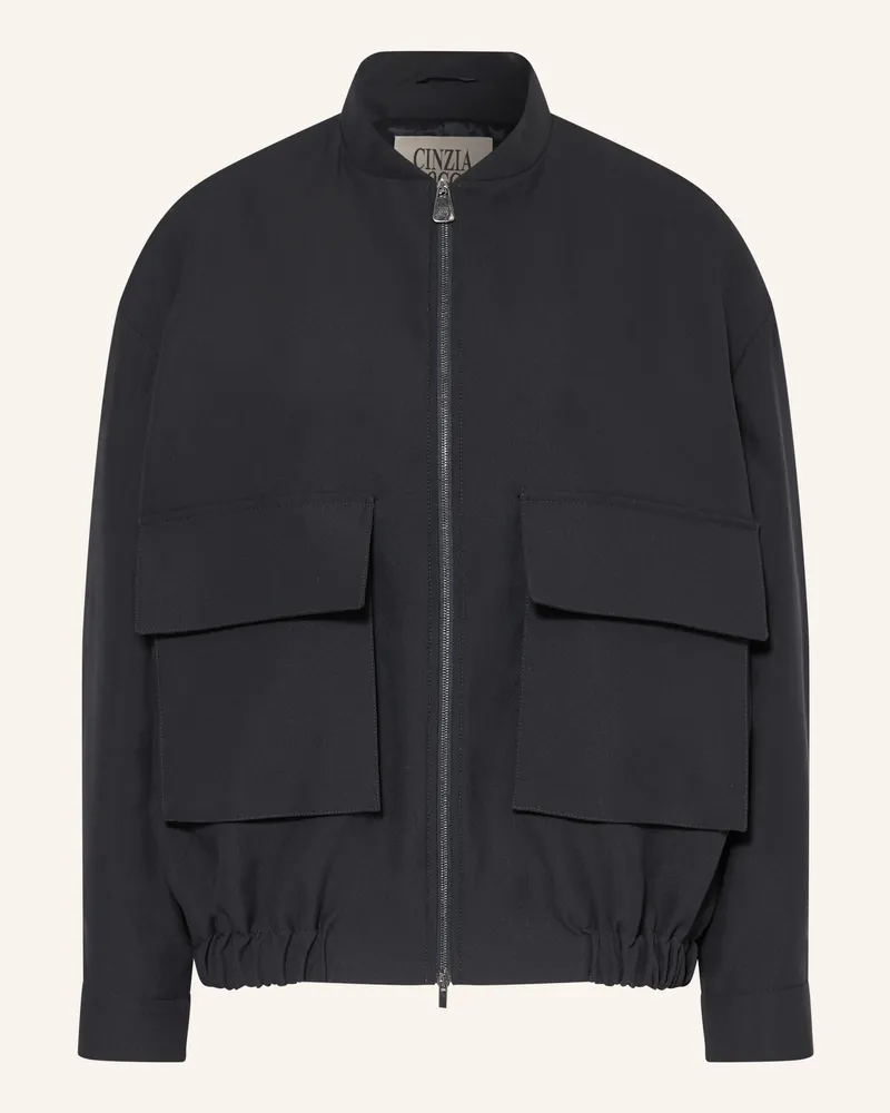 Cinzia Rocca Blouson blau Dunkelblau