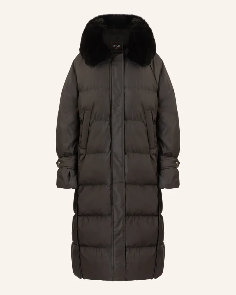 Apart Winterjacke Schwarz