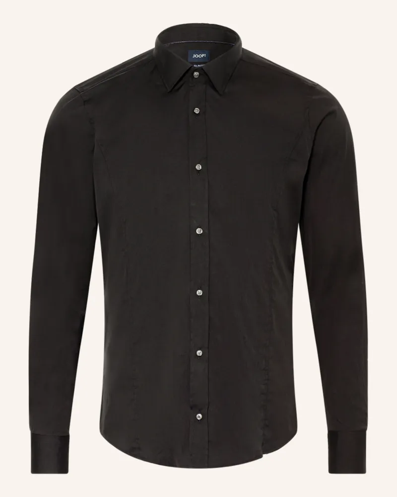 JOOP! Hemd Victor Slim Fit schwarz Schwarz
