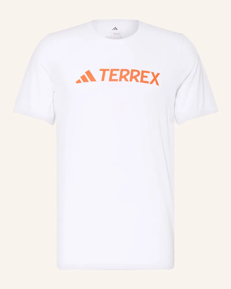 adidas T-Shirt Terrex Multi Climacool Logo Tech weiss Weiss