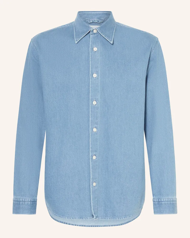 NN 07 Jeanshemd CASPER Regular Fit Hellblau