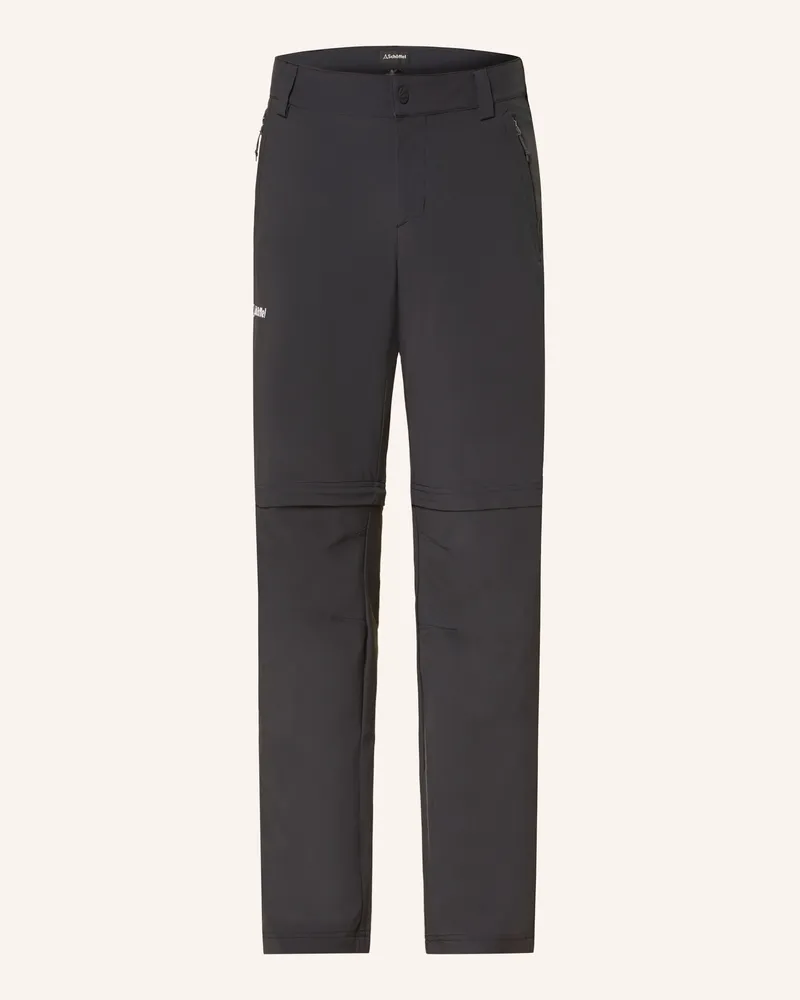 Schöffel Zipp-off-Hose FOLKSTONE Schwarz