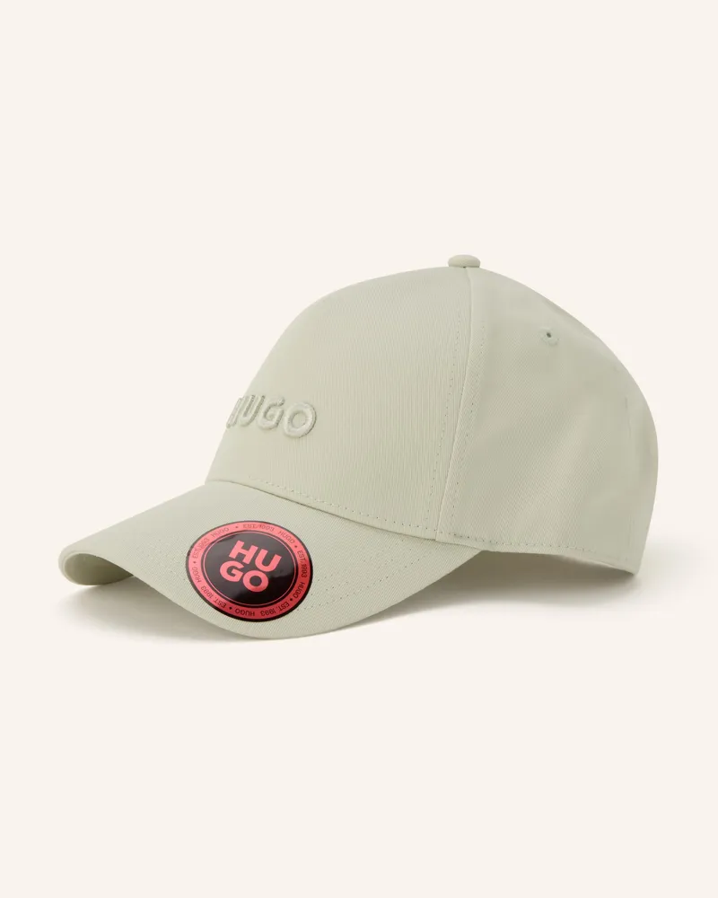 HUGO BOSS Cap Jude gruen Ecru