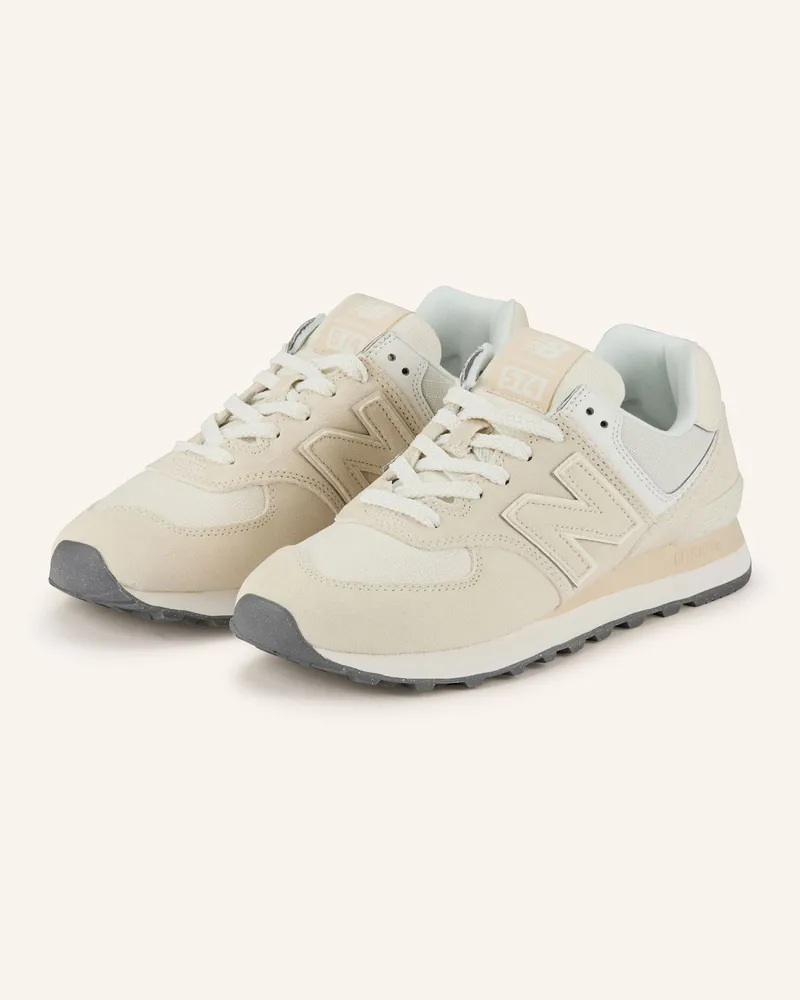 New Balance Sneaker 574 Creme