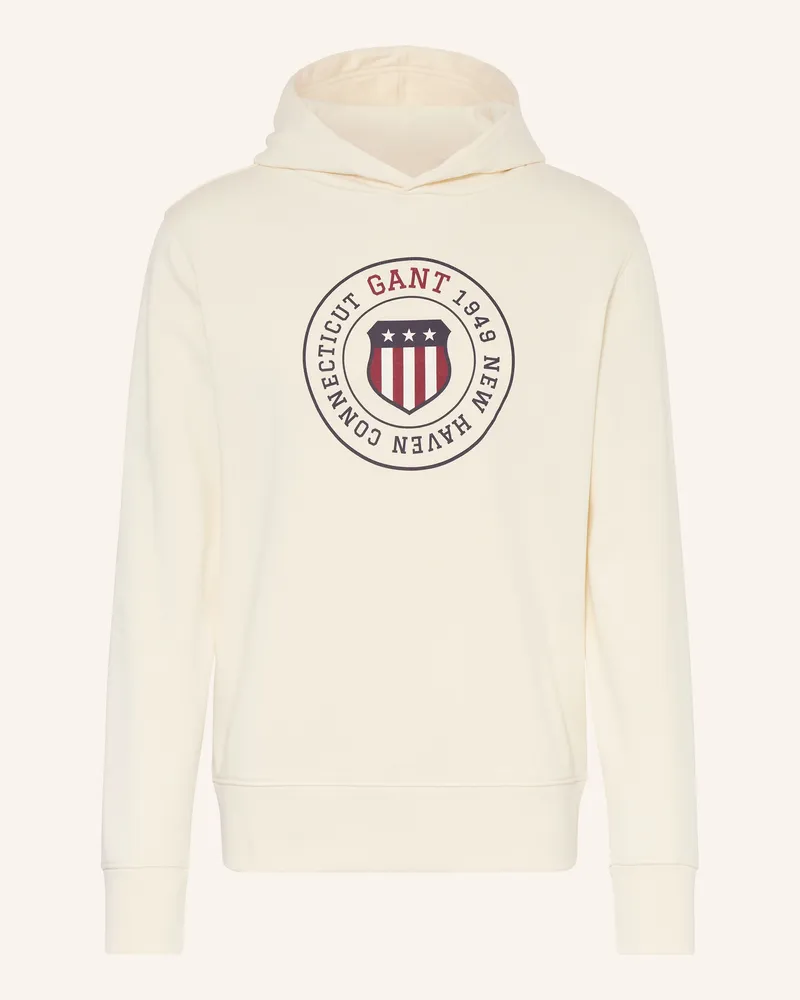 Gant Hoodie beige Ecru