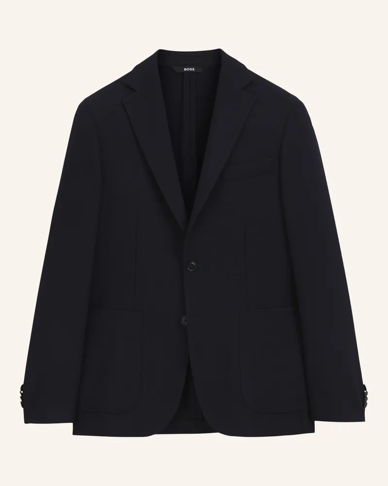 HUGO BOSS Sakko C-Hanry-263 Slim Fit blau Dunkelblau