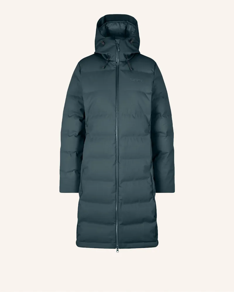 Nordisk Daunenmantel MOANA Blaugrau