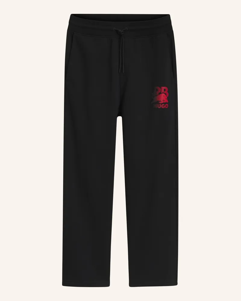 HUGO BOSS Sweatpants Dolger_Rb Relaxed Fit schwarz Schwarz