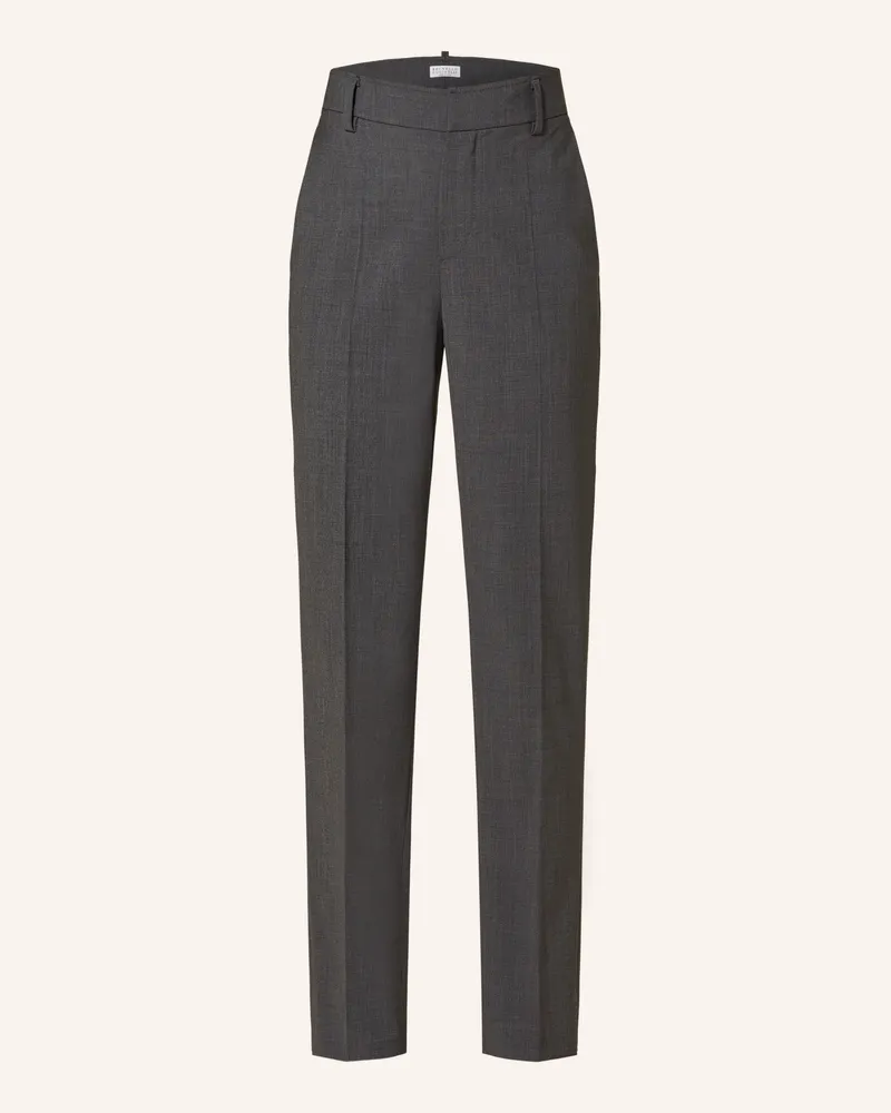 Brunello Cucinelli Hose Grau