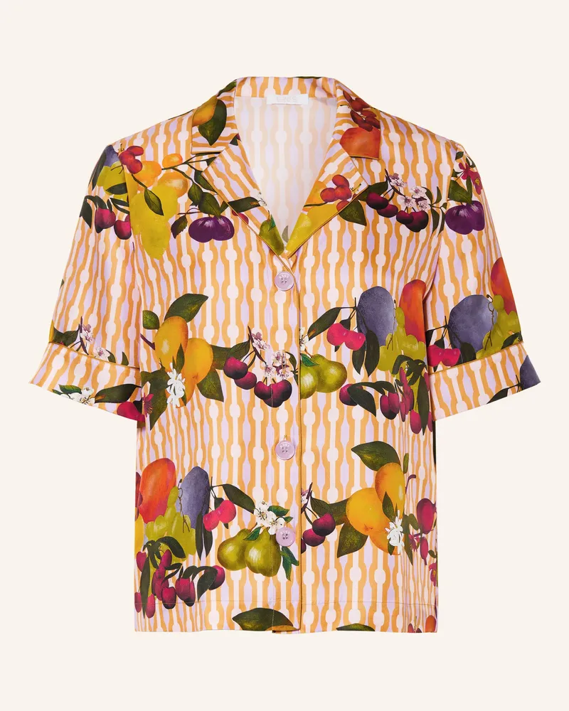 Eres Schlafshirt CHERRY aus Seide Helllila