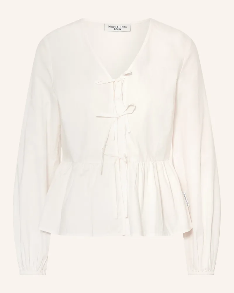 Marc O'Polo Bluse weiss Weiss