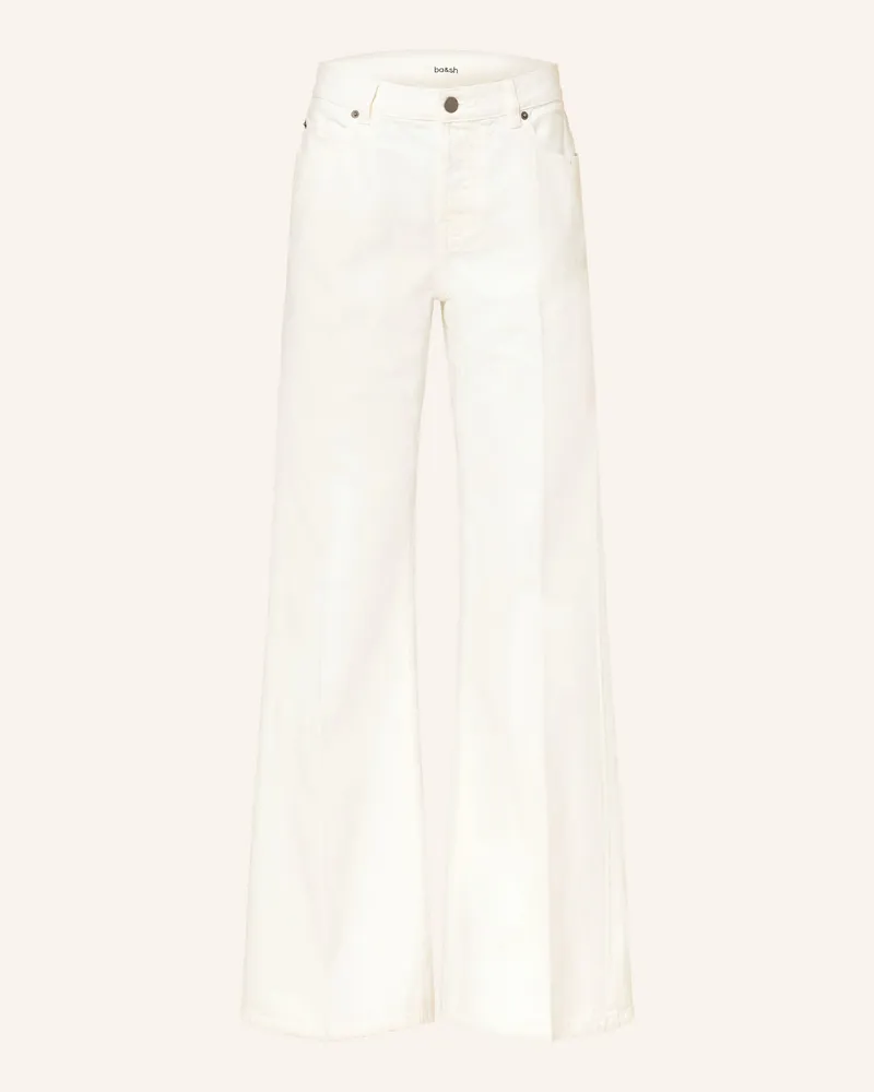 ba&sh Flared Jeans Badou weiss Ecru