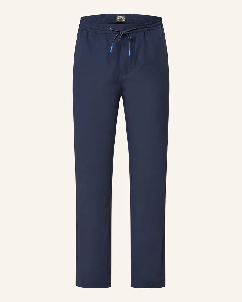 Scotch&Soda Chino WARREN im Jogging-Stil Regular Straight Fit Dunkelblau