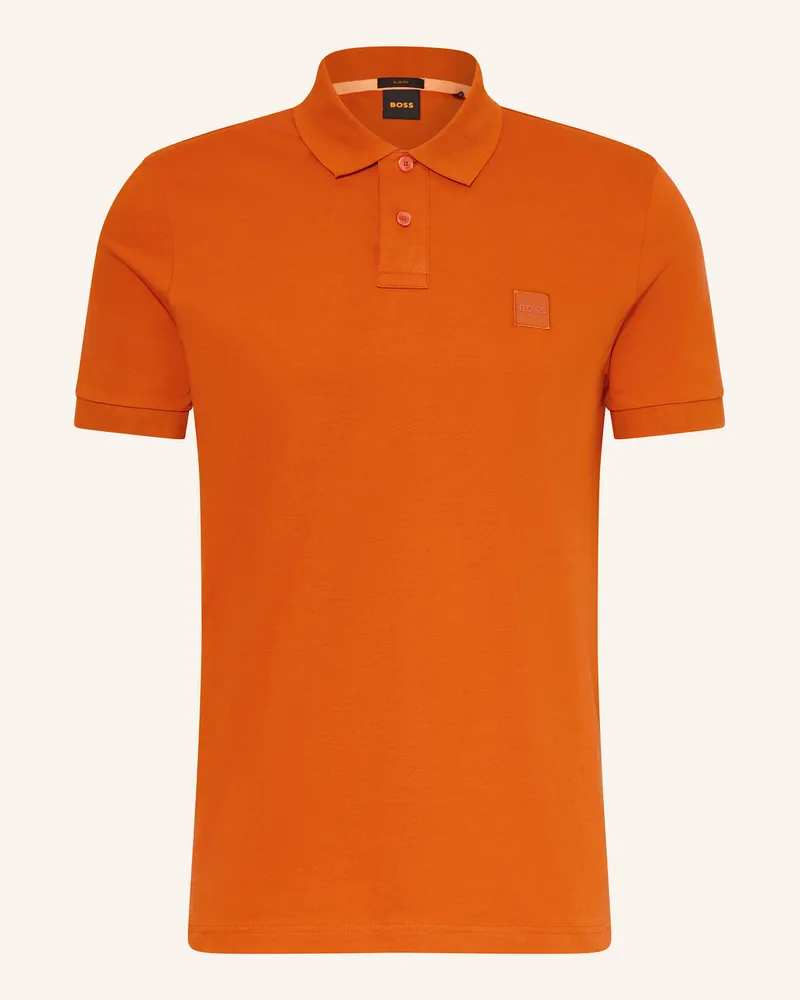 HUGO BOSS Jersey-Poloshirt PASSENGER Orange