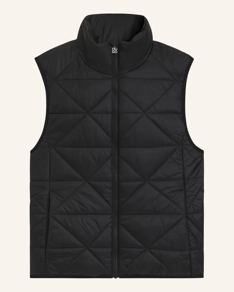 HUGO BOSS Casual Jacke FANDINIA-1 Regular Fit Schwarz
