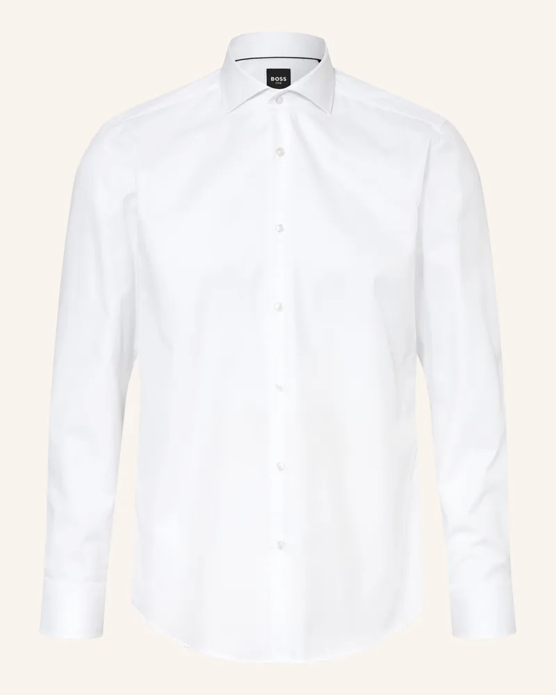 HUGO BOSS Hemd JOE Regular Fit Weiss