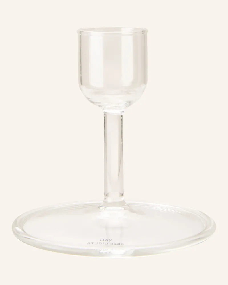 Hay Kerzenhalter Tiny transparent Weiss
