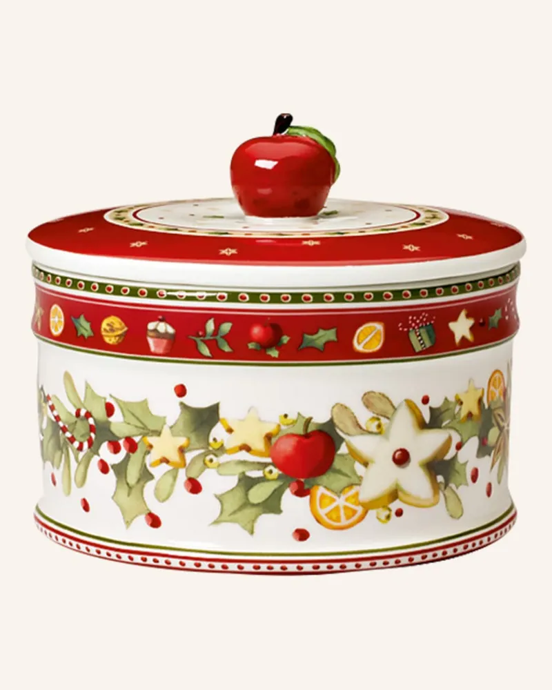 Villeroy & Boch Keksdose Winter Bakery Delight rot Rot