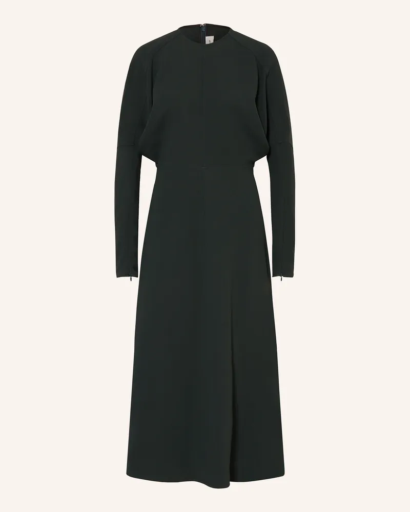 Victoria Beckham Cocktailkleid braun Dunkelgrün