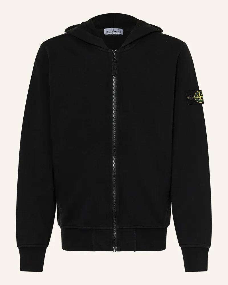 Stone Island Sweatjacke Schwarz