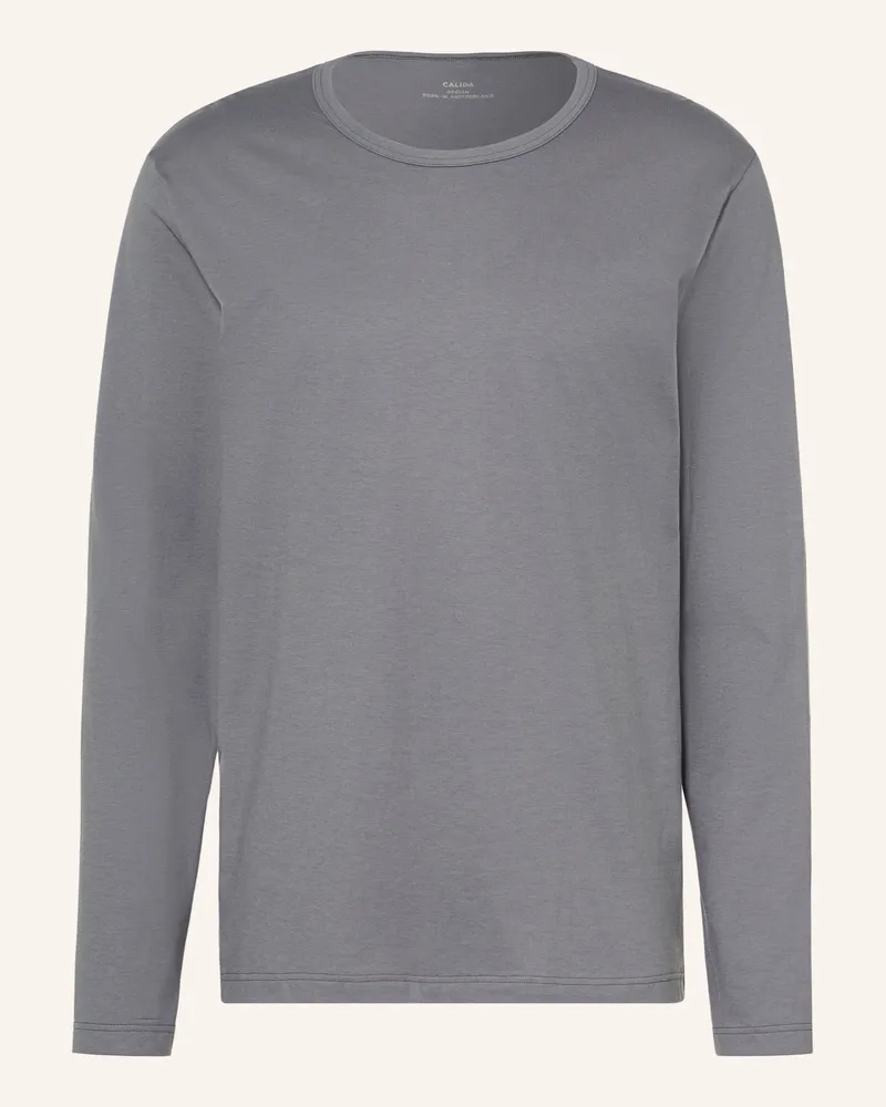 Calida Schlafshirt Rmx Sleep Lounge grau Grau