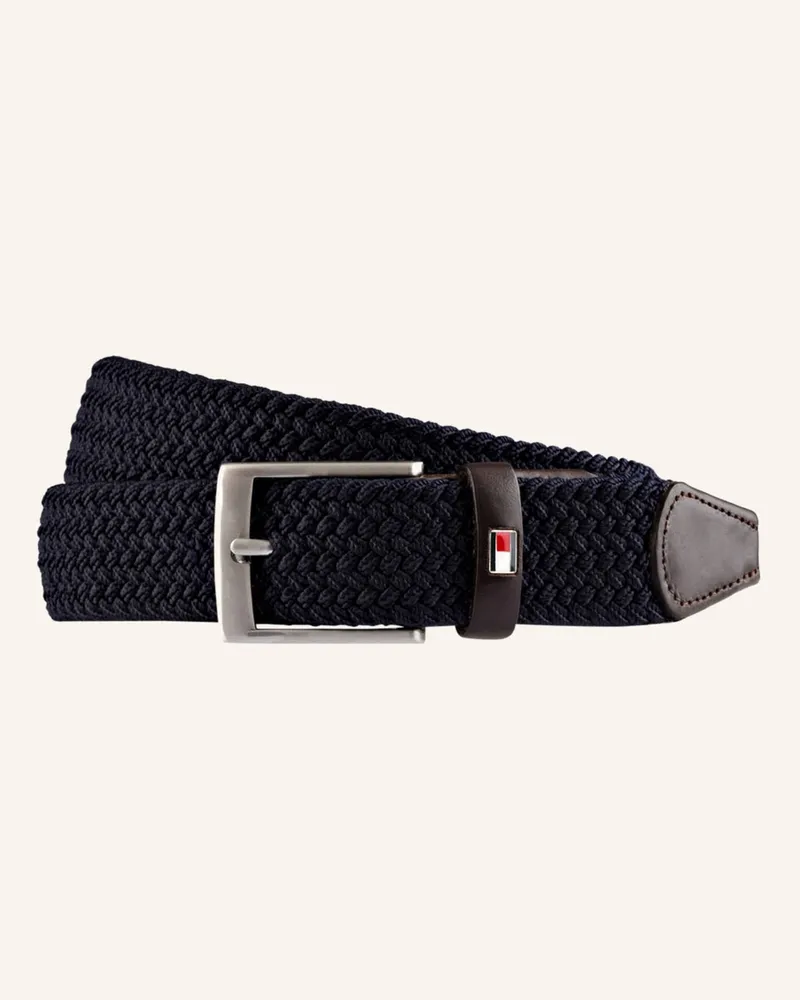 Tommy Hilfiger Flechtgürtel New Adan blau 422