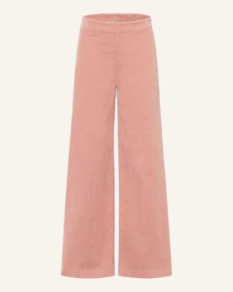 Marc O'Polo Marlenehose Margo Aus Cord lila Rosé