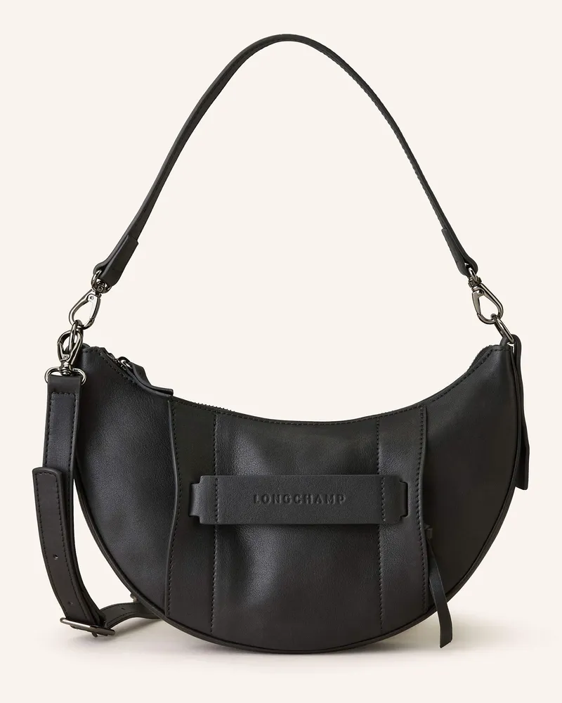 Longchamp Umhängetasche 3d Small schwarz Schwarz