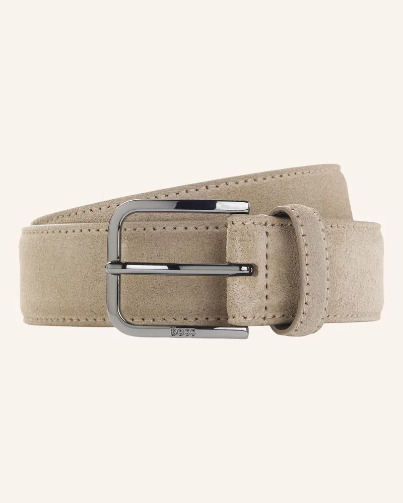 HUGO BOSS Business Gürtel Madison-B1_Sdgm_Sz35 beige Beige