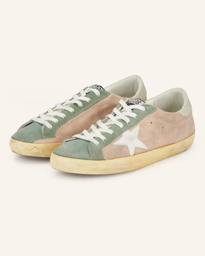 Golden Goose Sneaker SUPER-STAR Grün