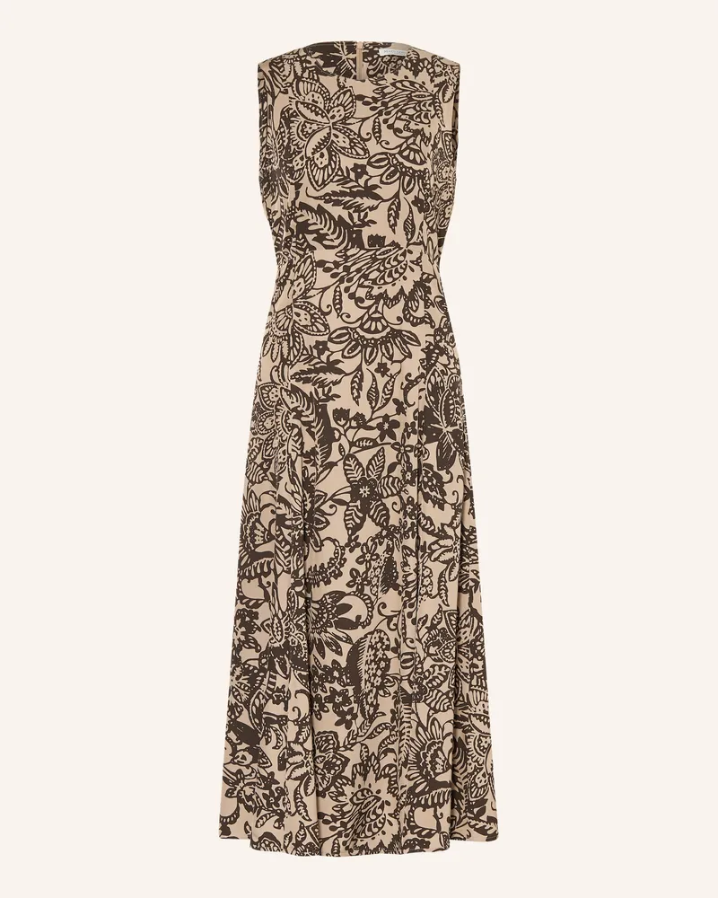 Marc O'Polo Satinkleid beige Taupe
