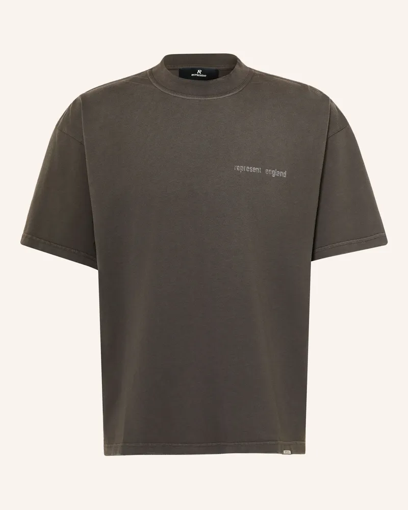 REPRESENT T-Shirt Resent grau Dunkelgrau