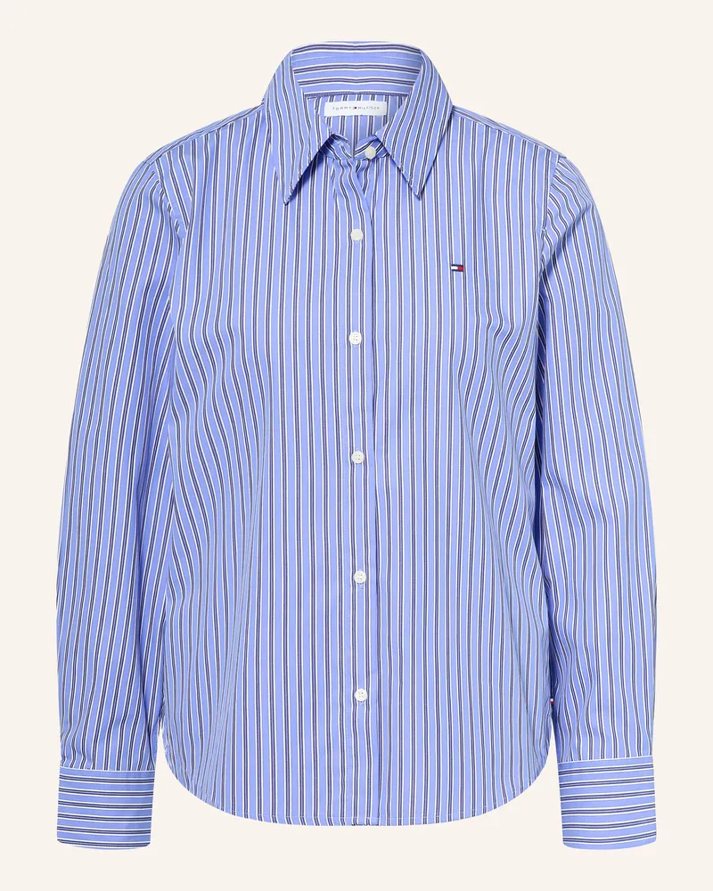 Tommy Hilfiger Hemdbluse blau Hellblau