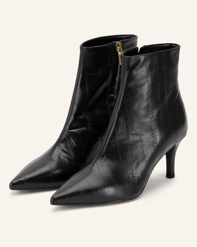 lilienfels Stiefeletten schwarz Schwarz