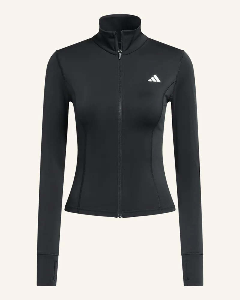 adidas Sweatjacke Optime Essentials schwarz Schwarz