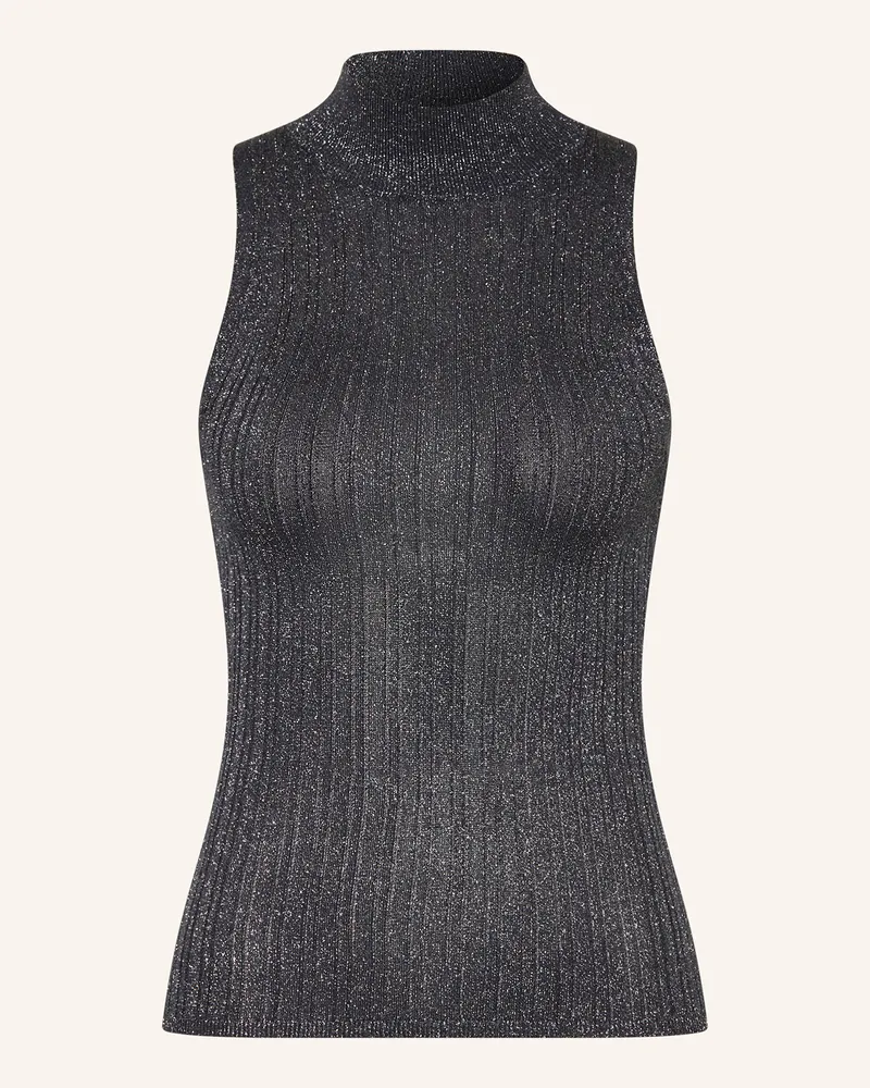 IVY & OAK Top FINJA aus Glitzergarn Dunkelgrau